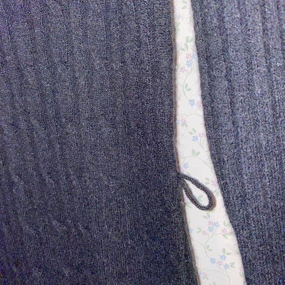 Vintage Abercrombie & Fitch Small Cable Knit Maxi Length Sweater Dress - Picture 4 of 9